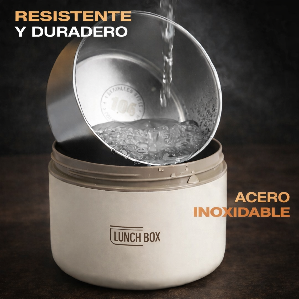 Lunch Box™ Térmica 4 en 1 + Maleta + 🎁 Regalo Exclusivo