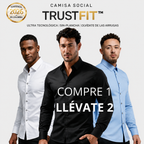 CAMISA TRUSTFIT™ ULTRA TECNOLÓGICA | SIN-PLANCHA | OLVÍDATE DE LAS ARRUGAS | COMPRE 1 Y LLÉVATE 2