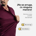 CAMISA TRUSTFIT™ ULTRA TECNOLÓGICA | SIN-PLANCHA | OLVÍDATE DE LAS ARRUGAS | COMPRE 1 Y LLÉVATE 2
