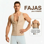 POSTUREFIT™ CHALECO DE COMPRESIÓN PARA HOMBRE