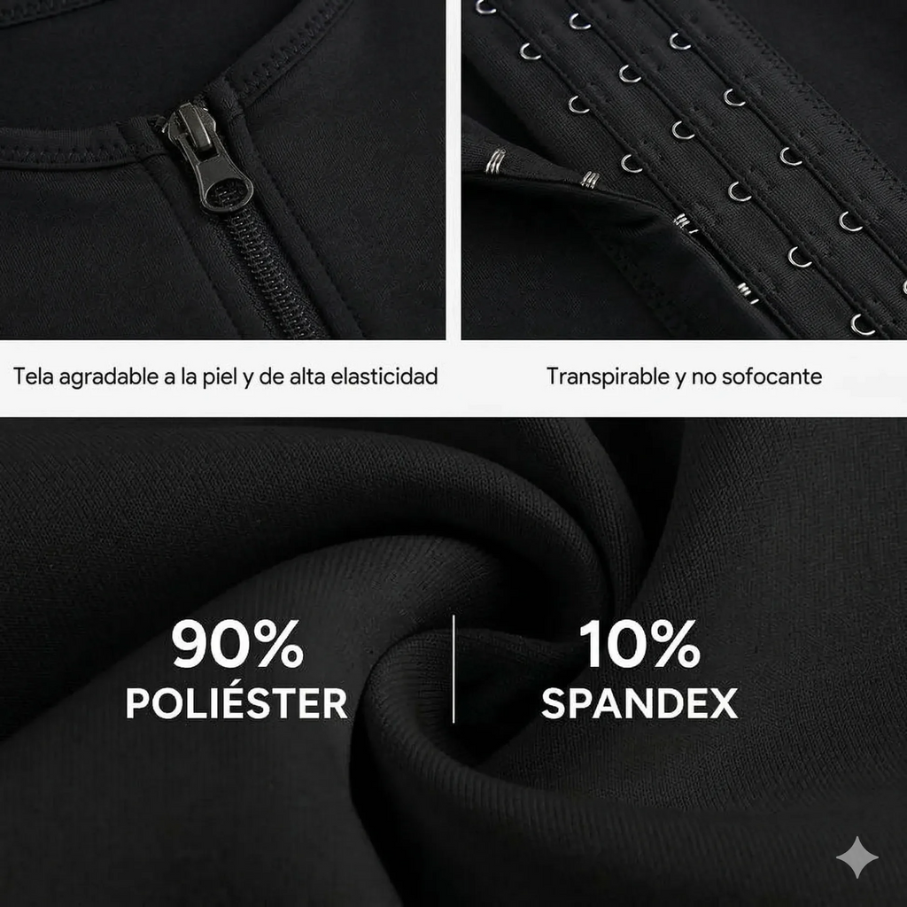 POSTUREFIT™ CHALECO DE COMPRESIÓN PARA HOMBRE