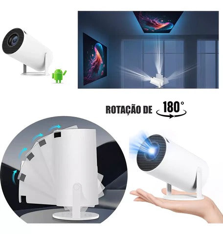 CINEPRO 13: Proyector Inteligente con Android TV 13.0