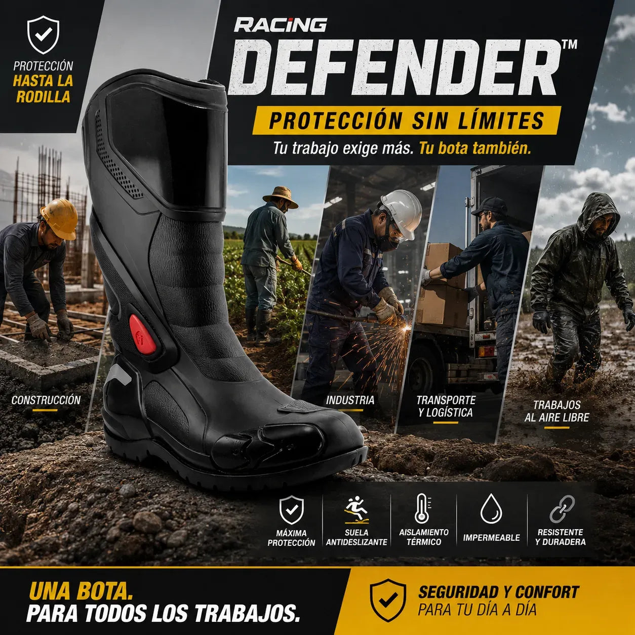 Bota Racing Defender™ Indestructible