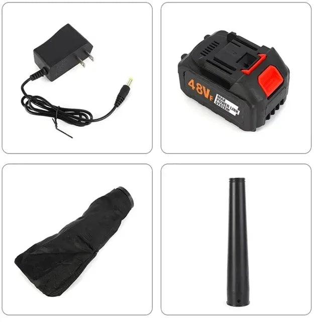 TurboSopladora 2 en 1 – Soplador y Aspirador con Batería Recargable de Ragalo