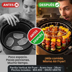 OFERTA 2X1 - Parrilla Vertical AirFlow 360™ para Air Fryer